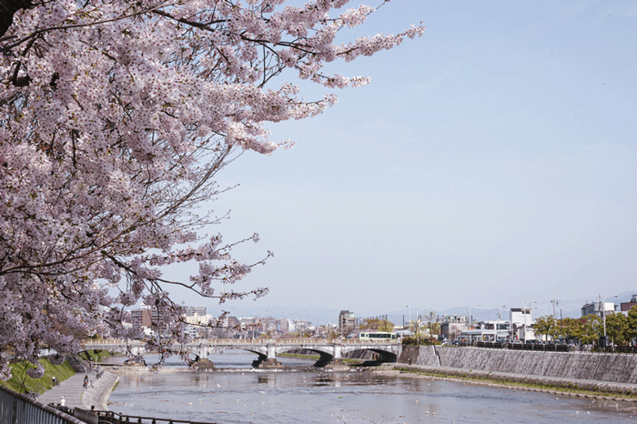 京都市の景観の良さ　鴨川