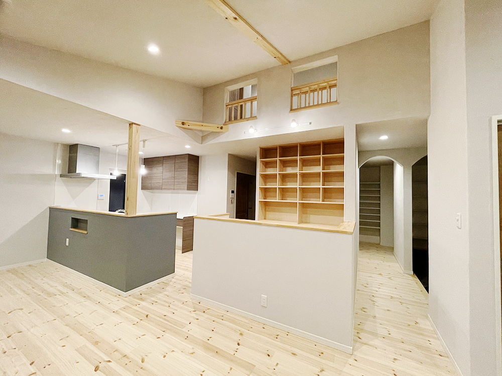 見栄えや使い勝手にもこだわる造作収納