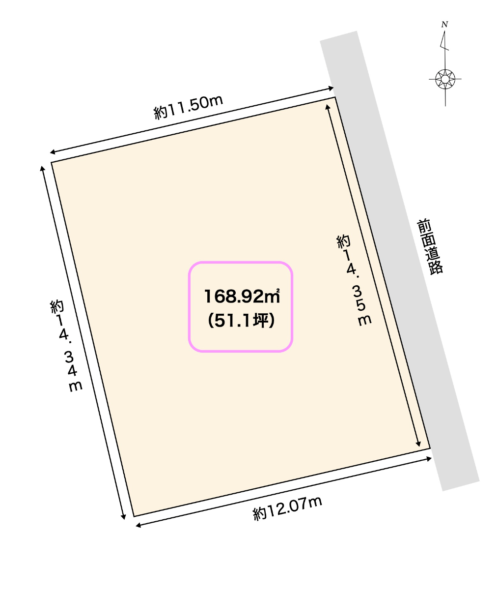 Gardens Village京都岩倉三宅 E号地【建築条件付土地】
