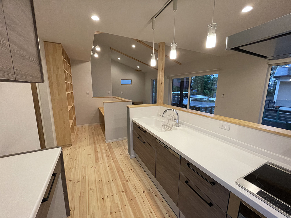 木目の割合を意識した内装デザイン