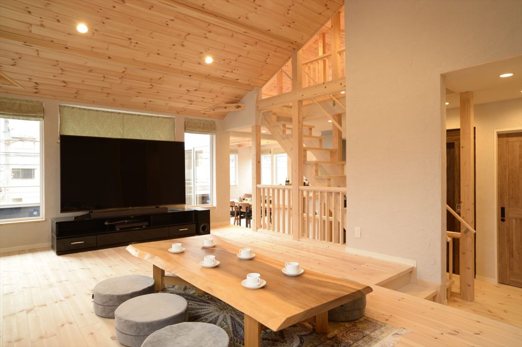 家具との調和が高級感を演出する事例