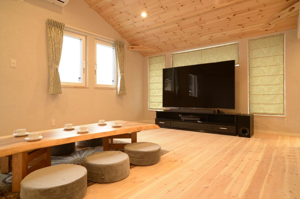 「低燃費・快適住宅・ローメンテ」の自然素材注文住宅　モデルハウス　Bayern-S（京都市）