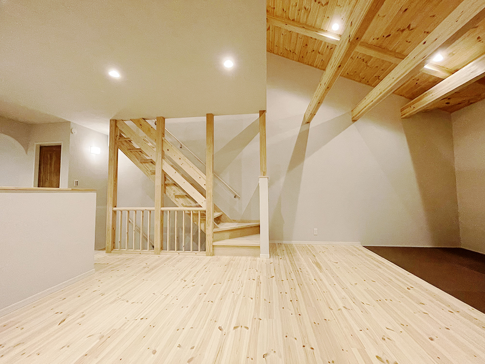 自然素材が香る癒しの畳コーナーの事例